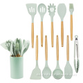 Herramientas de silicona de 10 piezas Spatula Turner Cookie Pastry